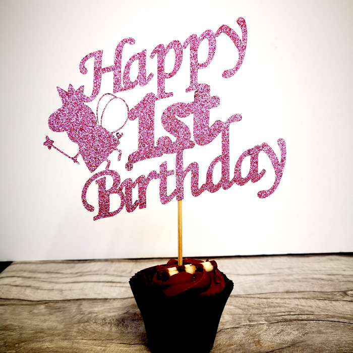 1st Birthday Peppa Pig Cake Topper MadeAt94