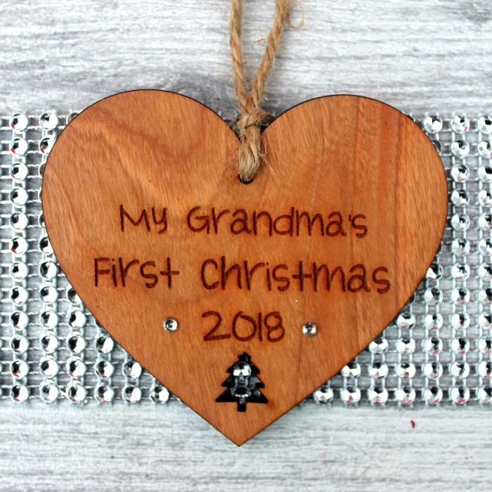 Grandma 1st Christmas Tree Decoration MadeAt94